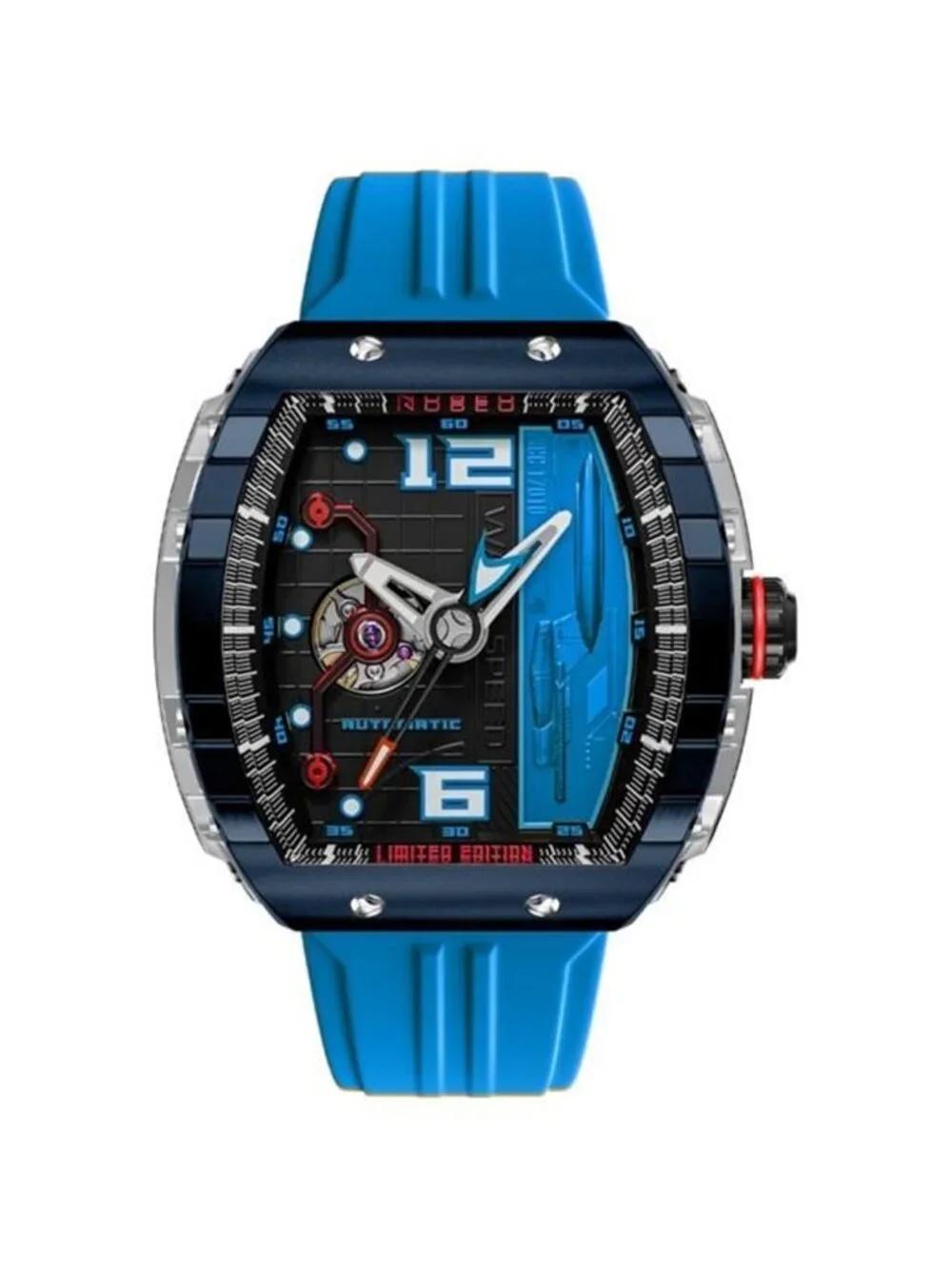 NWT Nubeo Magellan Blue Dial Men's Watch
